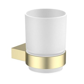 Стакан для зубных щеток Timo Luiro золото матовое (18531/17)