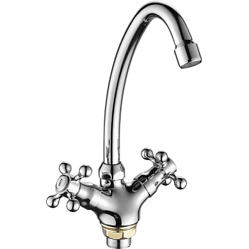 Смеситель для кухни FASHUN A4119-2, хром