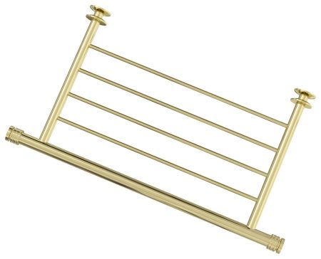 ПОЛКА прямая 4П (L - 370 мм) н/ж для ДР "СУНЕРЖА" (Шампань)