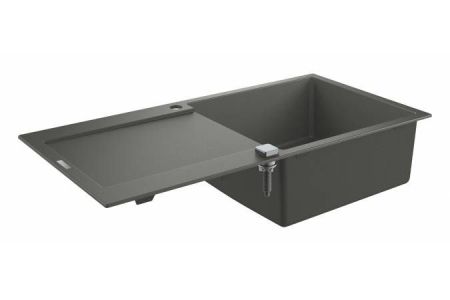 Мойка GROHE K500 с одной чашей, 1000 x 500 мм, серый гранит (31645AT0), артикул 31645AT0