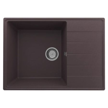 Кухонная мойка Ulgran Quartz Prima 700-06, трюфель, артикул Prima 700-06