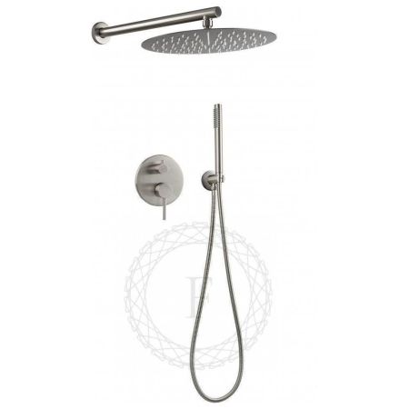 Душевая система встраиваемая FILARETE Roun FL1023NK, никель