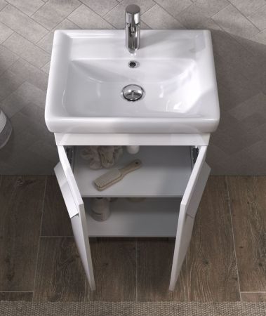 Тумба под раковину напольная VIGO Nova tn.NOV.TIG.50.2D, 50 см, артикул tn.NOV.TIG.50.2D