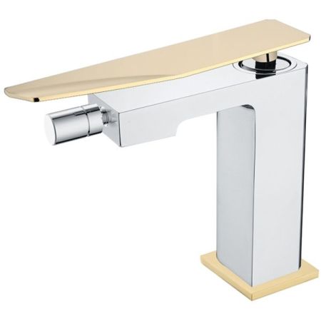 Смеситель для биде Boheme Q 146-CRG.2 Хром Золото, артикул 146-CRG.2