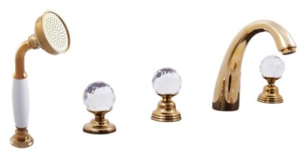 Смеситель на борт ванны Rav Slezak Brilliance176.5P хром, артикул Brilliance176.5P