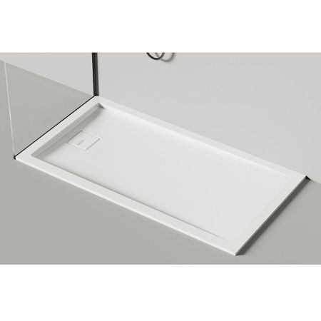 Salini CAPRI Поддон 1500х800х82мм, с сифоном, мат-л: S-Sense, глянцевый, белый.