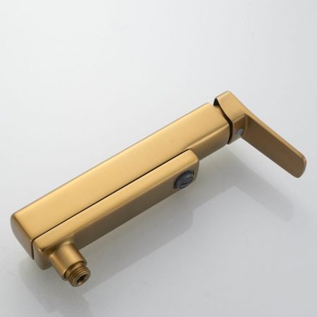 Смеситель для ванны Shevanik S9952G, золотой сатин