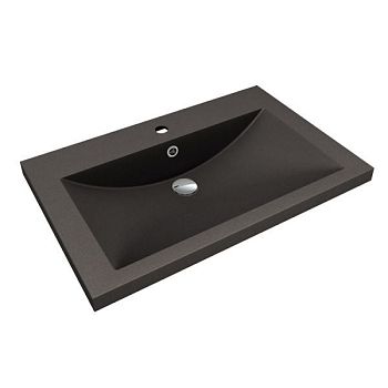Раковина Florentina Анита 75 см 10.150.00750.302, антрацит