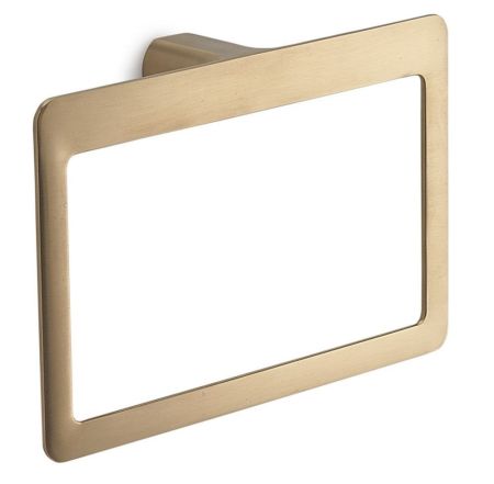 Gedy Pirenei, полотенцедержатель - кольцо, цвет матовое золото (PVD), артикул PI70(88)