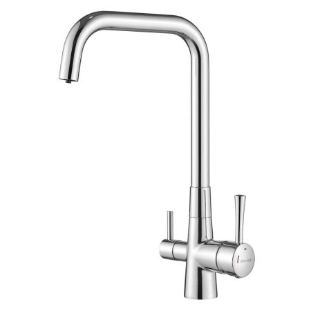 Смеситель для кухни с подключением фильтра Shevanik S528, хром, артикул S528