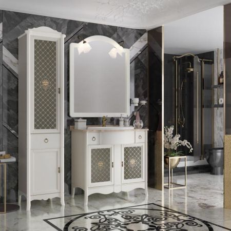 Пенал Виктория левый Opadiris Слоновая кость