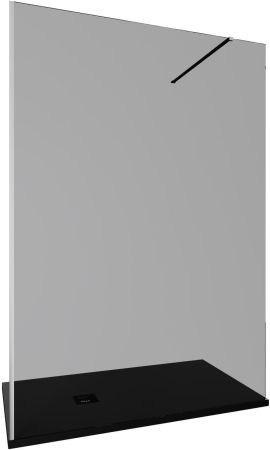 Душевая перегородка Allen Brau Infinity 1 140 3.21026.BA.T серебро браш, артикул 3.21026.BA.T