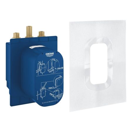 Термостатический смеситель для душа GROHE Eurosmart Cosmopolitan E Special, встраиваемый механизм, скрытый монтаж, питание от сети, хром (36459000), артикул 36459000