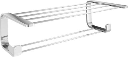 Gedy Outline, полка для полотенец (49,8х25,7хh14), цвет хром, артикул 3235(13)