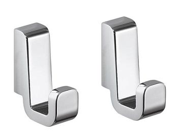 Gedy Samoa, набор из 2-х крючков, цвет хром