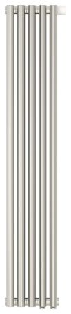 Отопительный радиатор ЭСТЕТ-00 н/ж EU50 1200х225 / 5 сек (МУАР Темный Титан), артикул 15-0322-1205
