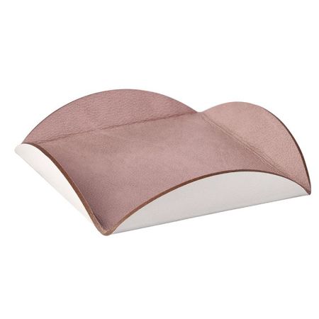 ADJ Подставка для сервировки, 15x15 см., цвет: пепельная роза/устричный, артикул 0020.07/02