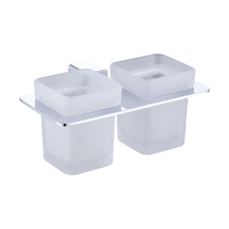 Стакан для ванной комнаты двойной Raglo R301.08, хром