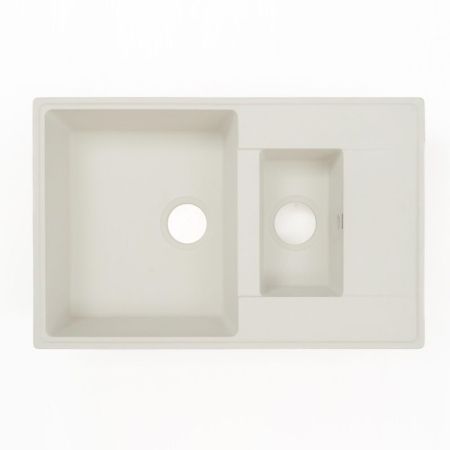 Кухонная мойка Grandex Aqua Topline 600111, белый