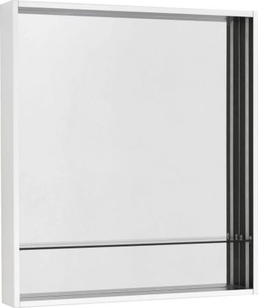 Зеркальный шкаф Aquaton Ривьера 60 белый матовый (1A238902RVX20), артикул 1A238902RVX20