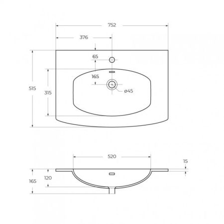 Мебель для ванной CEZARES ELETTRA 75, артикул 55522
