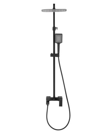 Душевая система WONZON & WOGHAND FIT, Черный матовый (WW-88739009-MB), артикул WW-88739009-MB