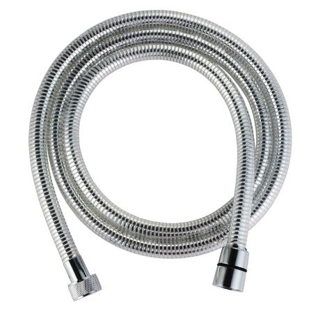 Душевой шланг ПВХ прозрачный 1,5 м, арт VPSH15, VODA (пакет+ярлык)