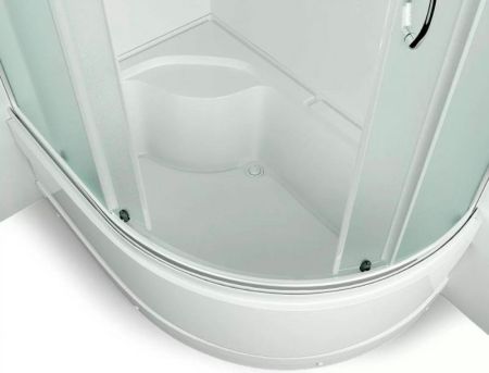 Душевой уголок Erlit Comfort ER0512TL 120x80 профиль Матовый хром стекло матовое, артикул ER0512TL-C3