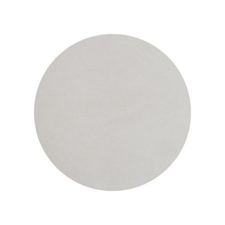 ADJ Круглый плейсмат, D35 см., цвет: устричный/пепельная роза, артикул 0004.02/07