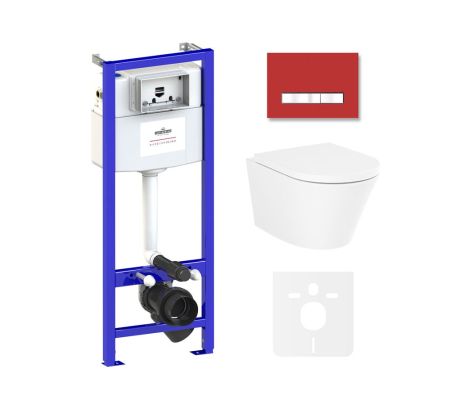 Комплект 6 в 1 Lavinia Boho Biore Rimless 75110172, премиум со стеклянной клавишей