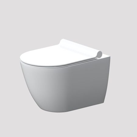 DX22C1700SC Apollo подвесной унитаз без ободка с сиденьем микролифт, артикул DX22C1700SC