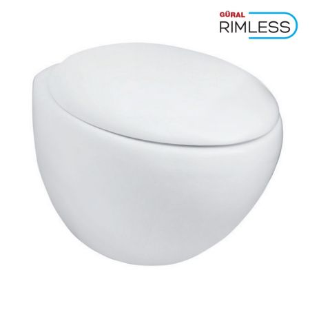 Унитаз подвесной безободковый GURAL Arya AR31DAK00