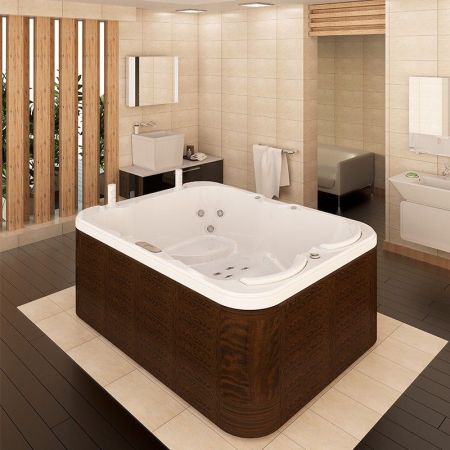 Бассейн Radomir Мишель 205x170 1-30-0-0-0-051Б Белый с гидромассажем, артикул 1-30-0-0-0-051Б