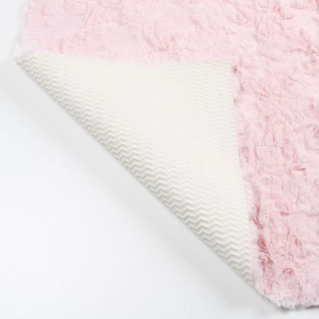 Коврик для ванной комнаты FIXSEN DELUX FX-9040B, розовый, артикул FX-9040B