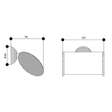Bongio Impero Держатель для туалетной бумаги, 137х93 мм, цвет золото 24к., артикул 06008OR00