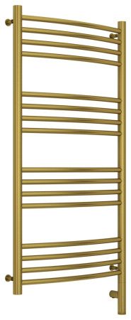 Полотенцесушитель электрический "БОГЕМА 3.0" 1000х500 / МЭМ правый (Состаренная латунь)