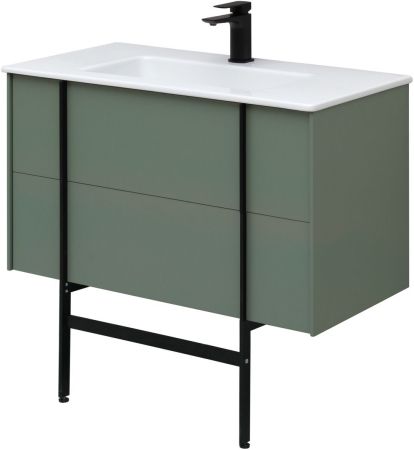 Тумба под раковину Allen Brau Reality 90 1.32006.CGM олива матовый, артикул 1.32006.CGM