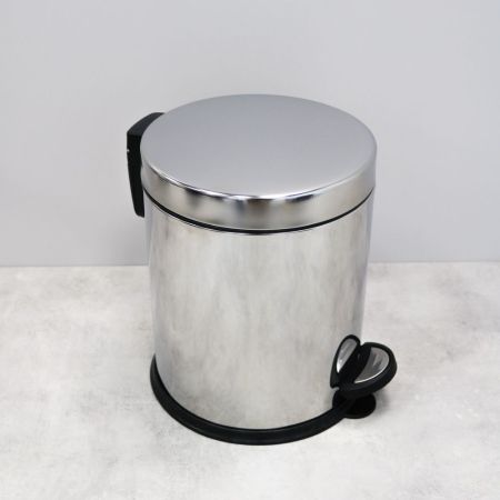 Ведро для мусора FIXSEN HOTEL FX-34024M, хром