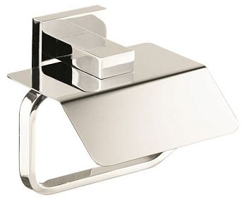 Sanibano Celeste, бумагодержатель с крышкой, цвет хром