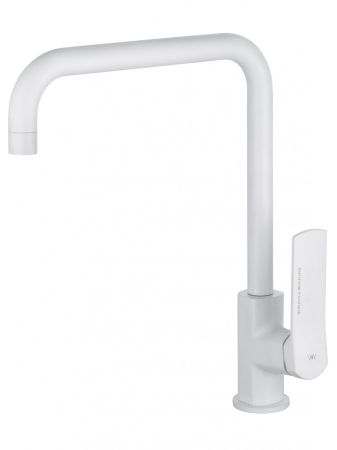 Смеситель для кухни WONZON & WOGHAND, Белый матовый (WW-L1006-MW), артикул WW-L1006-MW