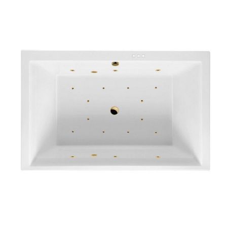 Ванна EXCELLENT Crown Lux 190x120 "RELAX" (золото), артикул WAEX.CRO19.RELAX.GL