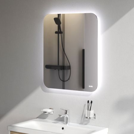 M85MOX10601S1 X-Joy Зеркало с интерьерной Led подсветкой, ИК-сенсором, 60 см, артикул M85MOX10601S1