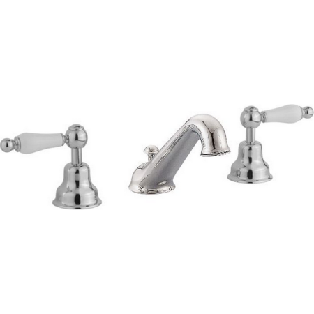 CISAL Arcana Toscana Смеситель для раковины на 3 отверстия с донным клапаном, цвет хром