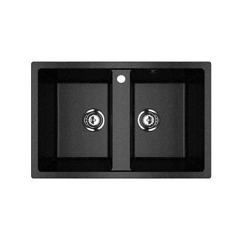 Кухонная мойка Ulgran U-608-308, черный