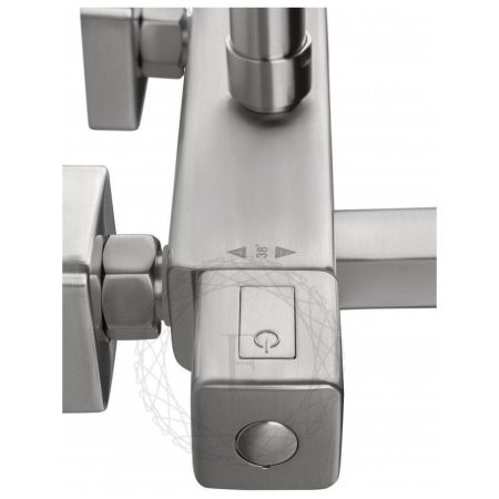 Душевая система с термостатом FILARETE FL2050NK, никель