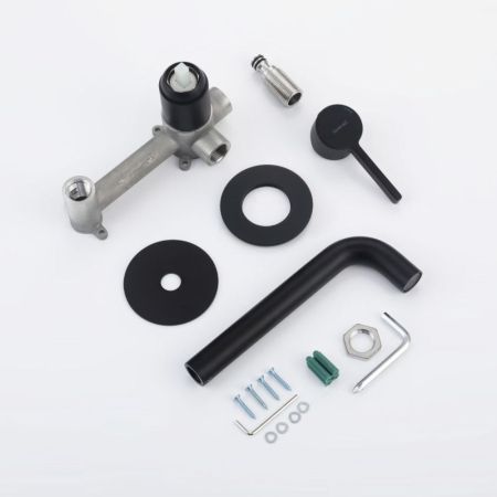 Смеситель для раковины Splenka S221.11.06, черный, артикул S221.11.06