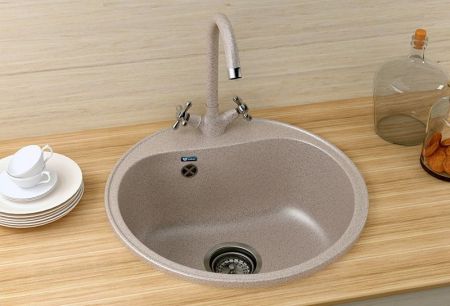 Кухонная мойка Ulgran U-100 Песочная