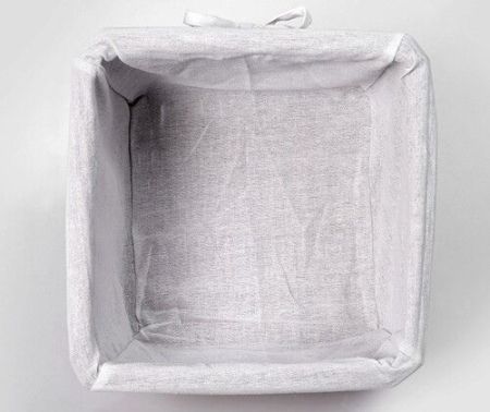 Корзина для белья WasserKRAFT Dinkel 25x25x16 WB-580-S Коричневая