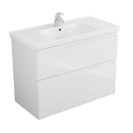 Тумба Hella stor 100, белый лак, артикул OW24.16.00