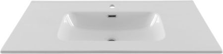 Раковина Aquanet Flat 100 белая Раковина Aquanet Flat 100 белая
